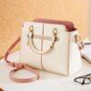 Bolsa Madri em Couro Legítimo - Bege